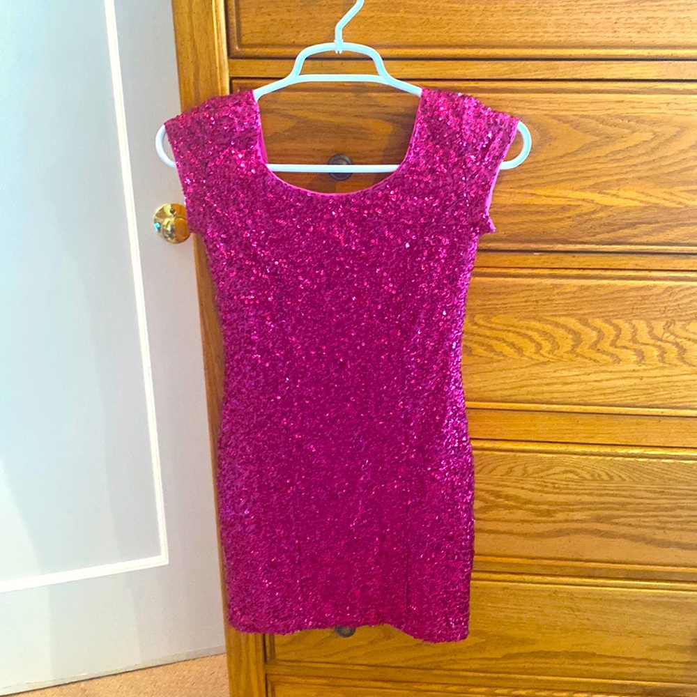 NWOT H&M sparkling pink cocktail dress!